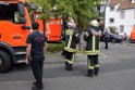 Dachstuhlbrand Koeln Poll Geislarerstr P006